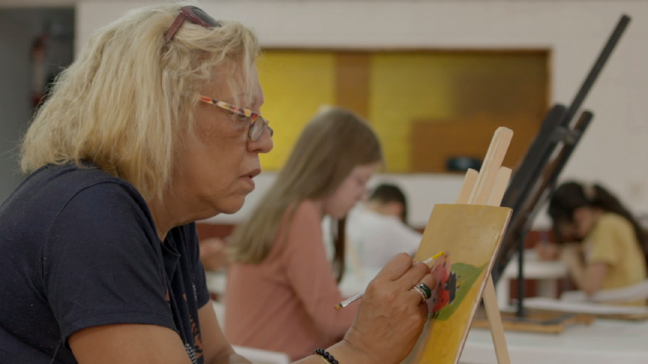 Taller de Pintura con Mirta