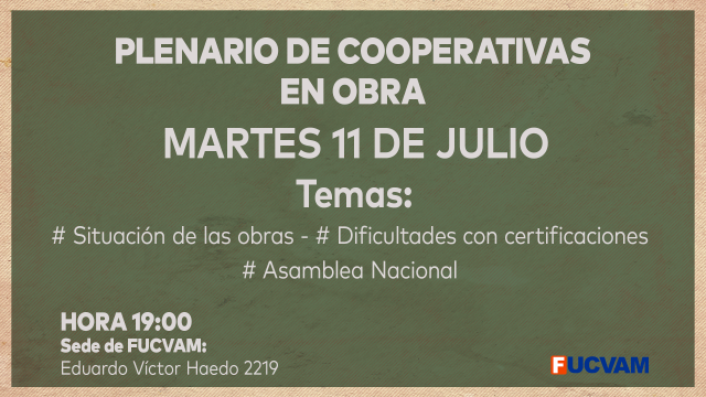 Plenario obra