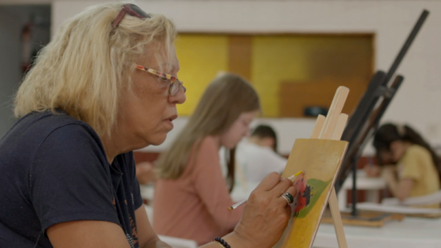 Taller de Pintura con Mirta